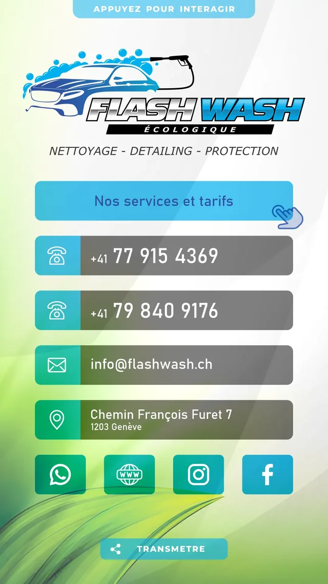Flash Wash Écologique
