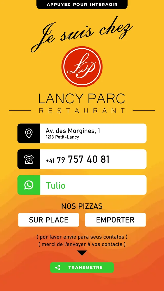 Lancy Park Pizza (e-card)