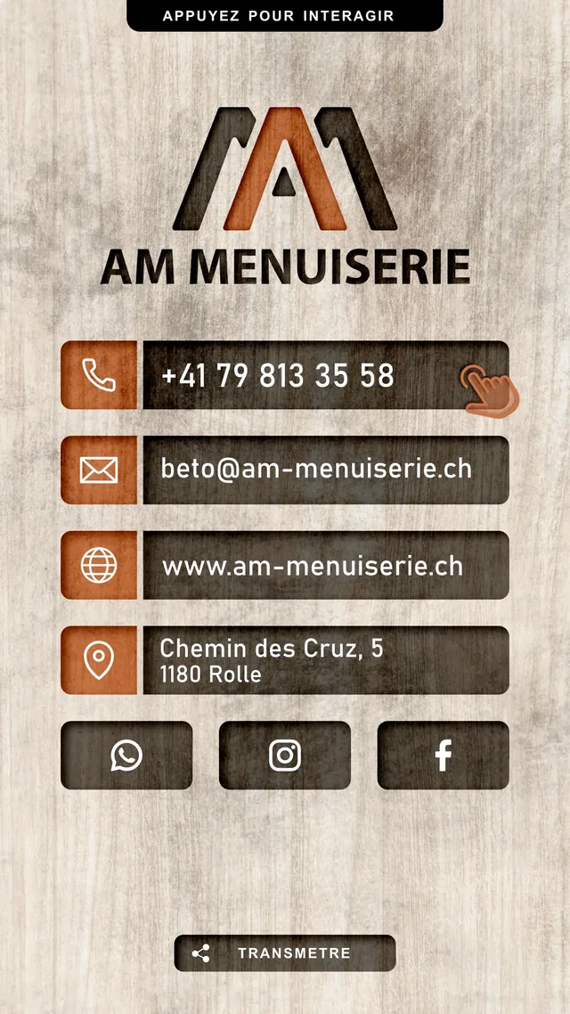 AM Menuiserie [e-card]